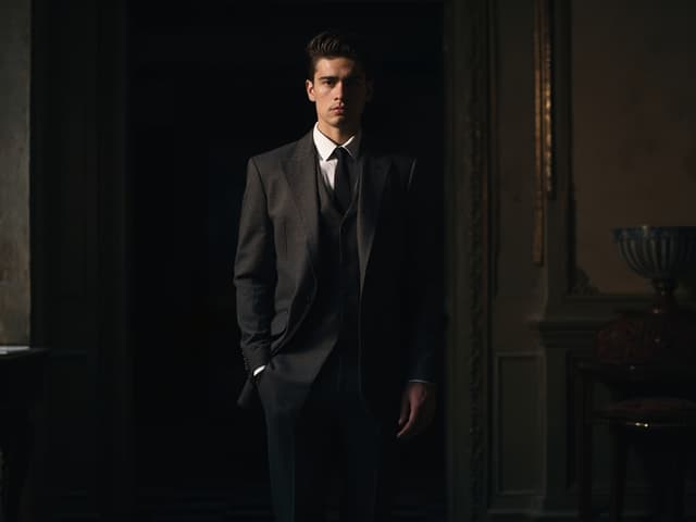 Moody Fashion Photography for Suits