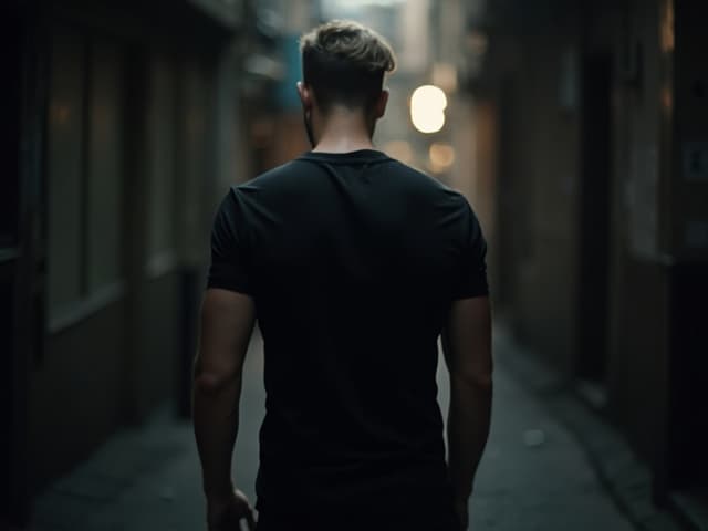 Moody Fashion Photography for T-shirts