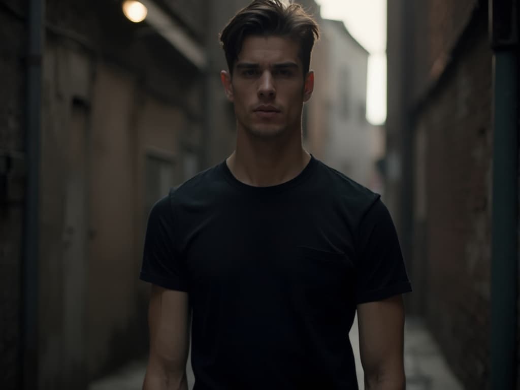 Moody Fashion Photography for T-Shirts