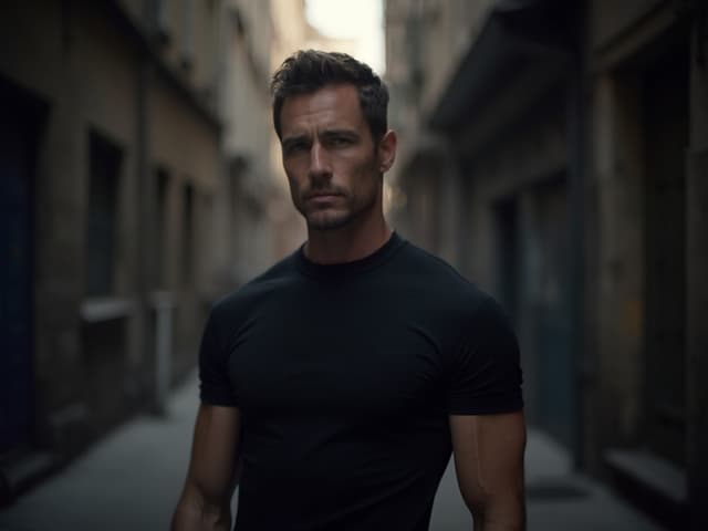 Moody Fashion Photography for T-shirts
