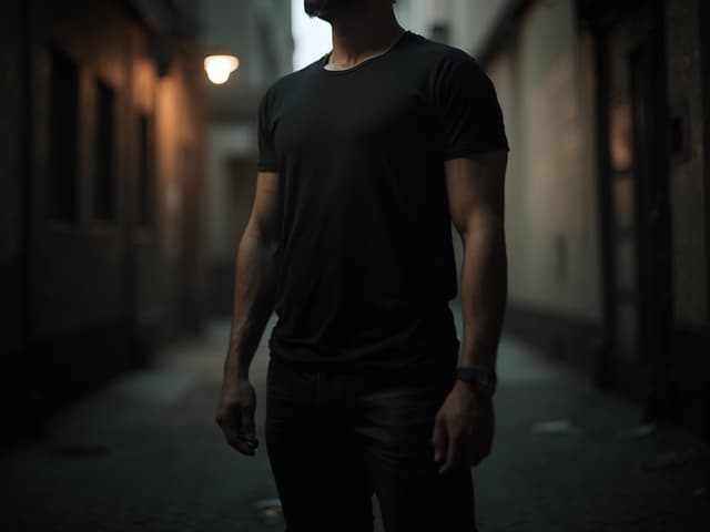 Moody Fashion Photography for T-shirts