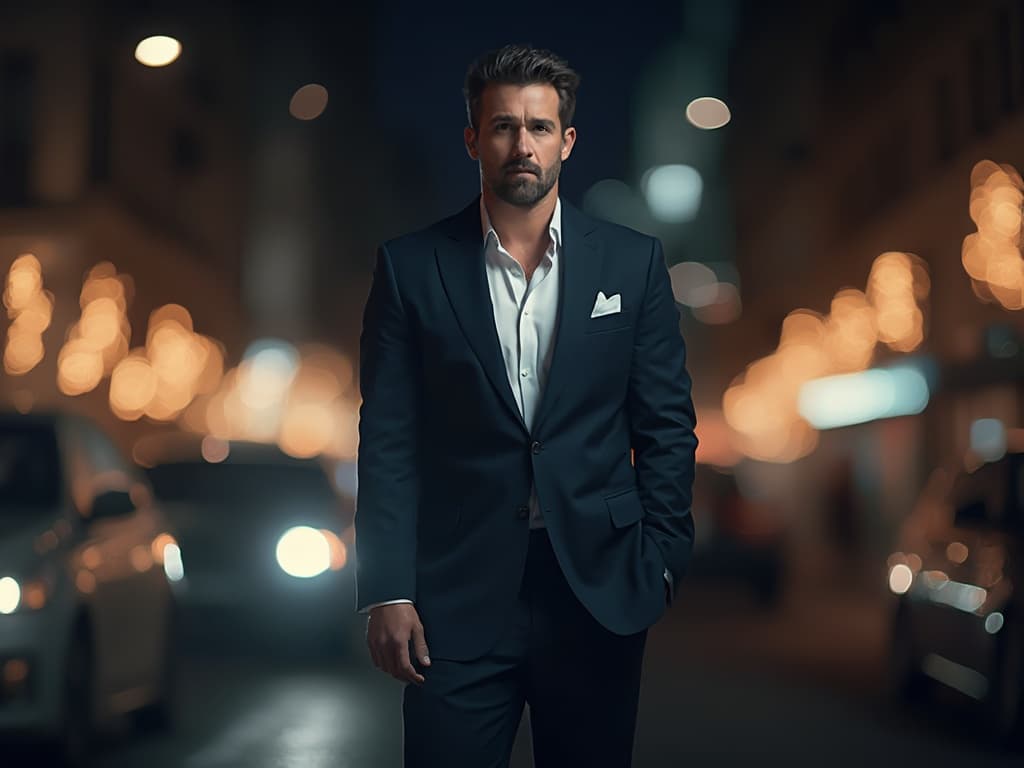 Mastering Nighttime Fashion Photography for Blazers