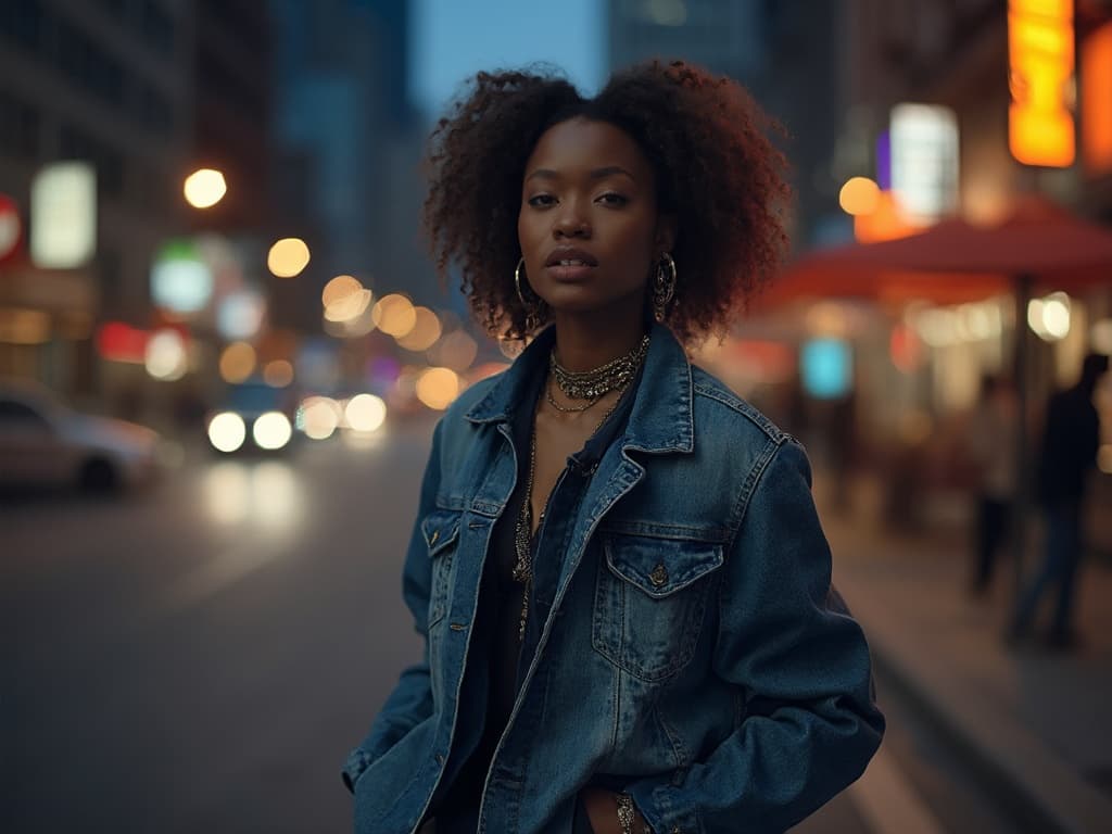 Nighttime Fashion Photography: Styling Denim for the Perfect Shot