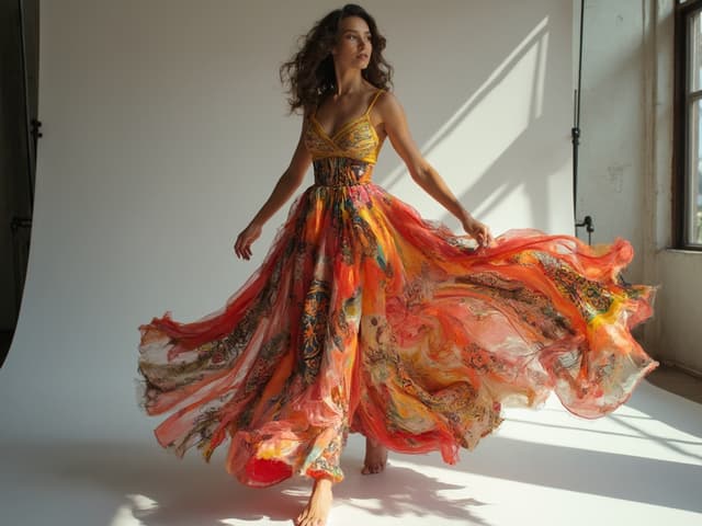 Portrait Fashion Photography for Dresses