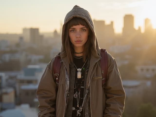 Portrait Fashion Photography for Hoodies