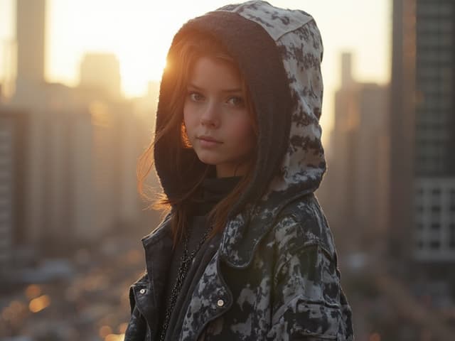 Portrait Fashion Photography for Hoodies