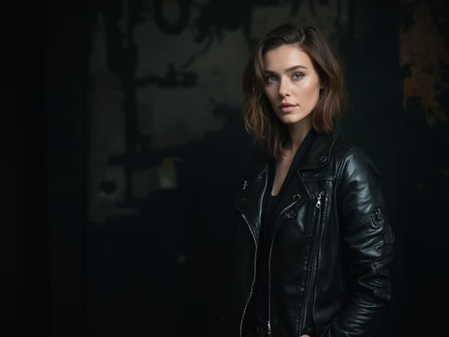 Portrait Fashion Photography for Jackets