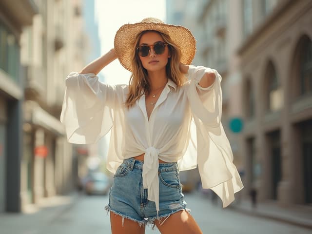 Portrait Fashion Photography for Shorts