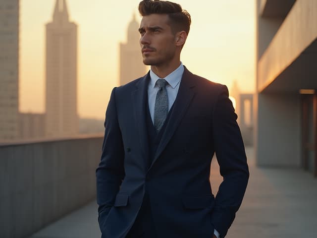 Portrait Fashion Photography for Suits