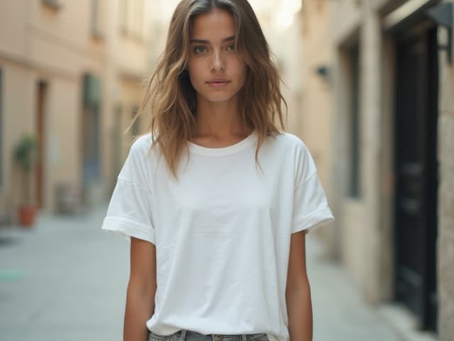 Portrait Fashion Photography for T-shirts