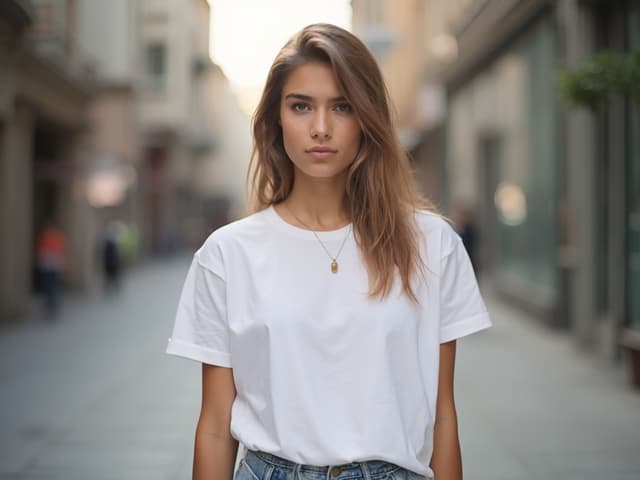 Portrait Fashion Photography for T-shirts