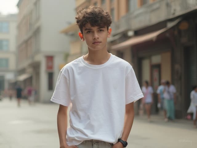 Portrait Fashion Photography for T-shirts
