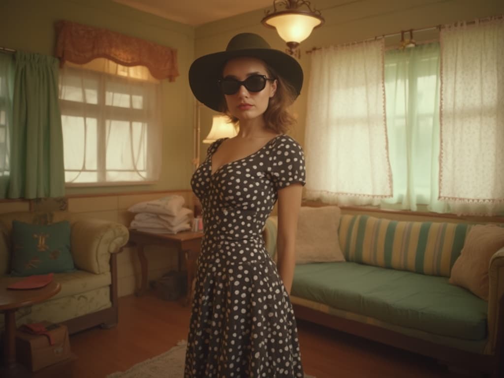 Retro Aesthetic Fashion Photography example 4