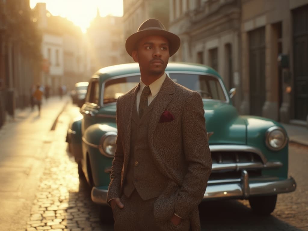 Retro Aesthetic Fashion Photography example 5