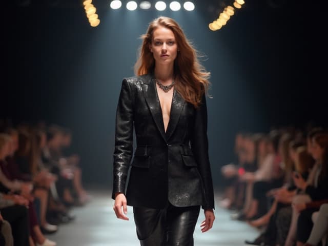 Runway Photography for Blazers