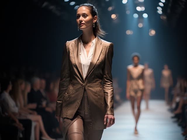 Runway Photography for Blazers