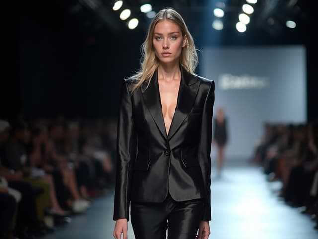Runway Photography for Blazers
