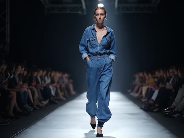Runway Photography for Denim