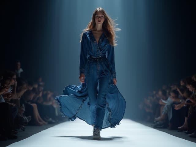 Runway Photography for Denim