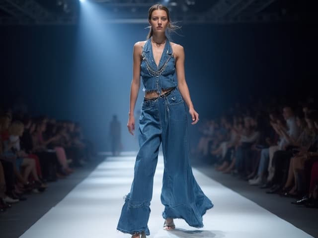 Runway Photography for Denim