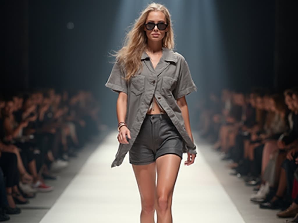Runway Photography for Shorts