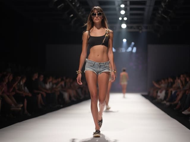Runway Photography for Shorts