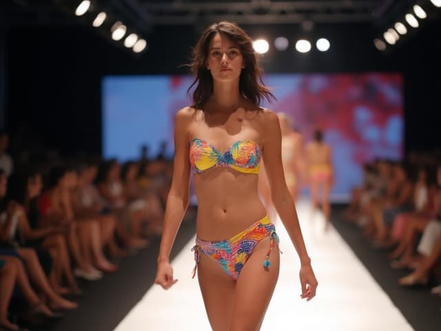 Runway Photography for Swimwear