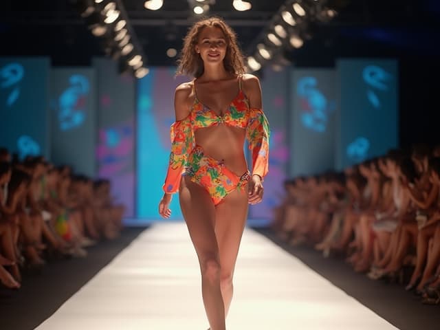 Runway Photography for Swimwear