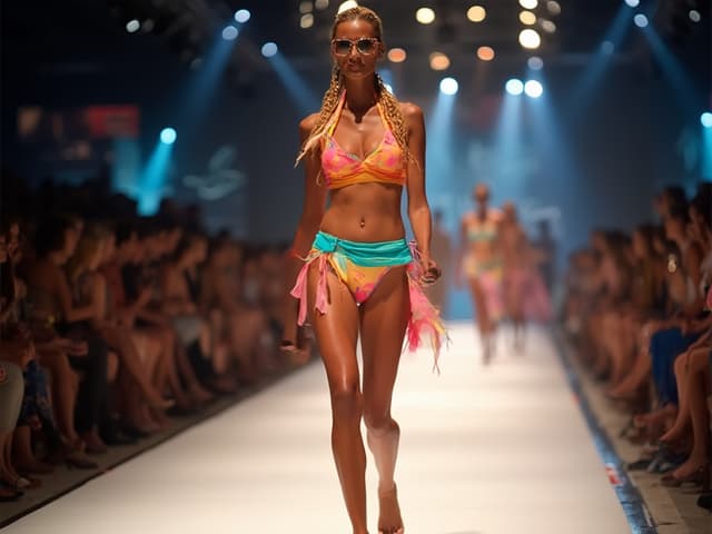 Runway Photography for Swimwear