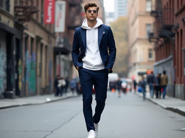 Streetwear Photography for Suits