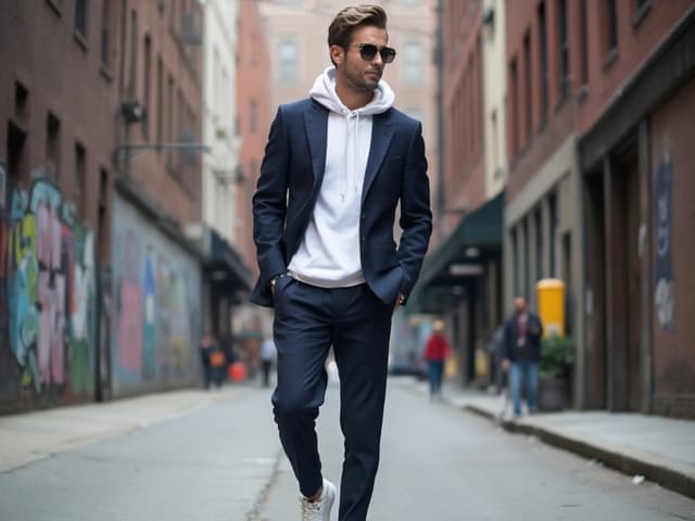 Streetwear Photography for Suits