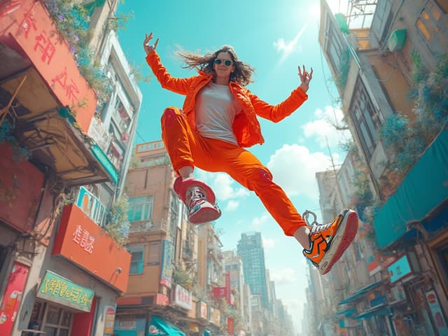 Surreal Fashion Photography for Activewear