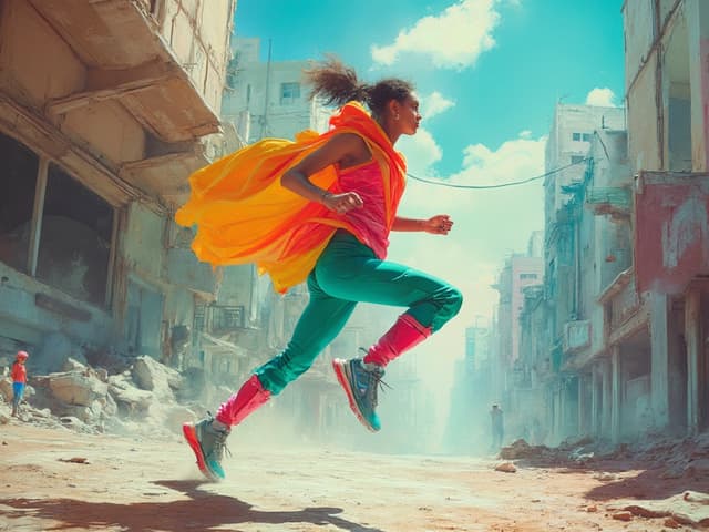 Surreal Fashion Photography for Activewear