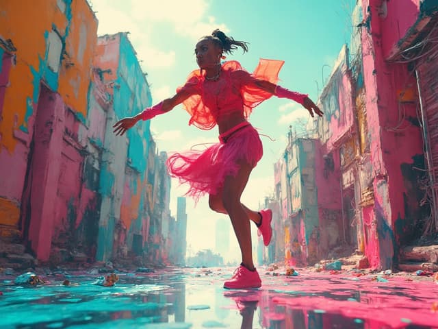 Surreal Fashion Photography for Activewear