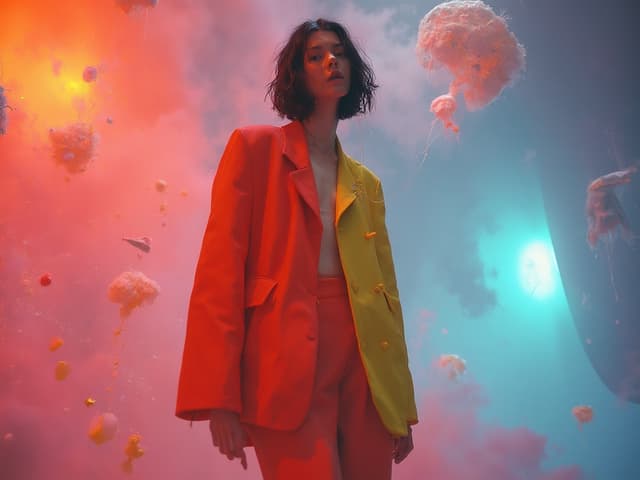 Surreal Fashion Photography for Blazers