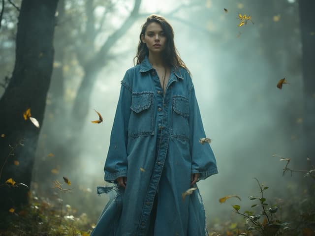 Surreal Fashion Photography for Denim