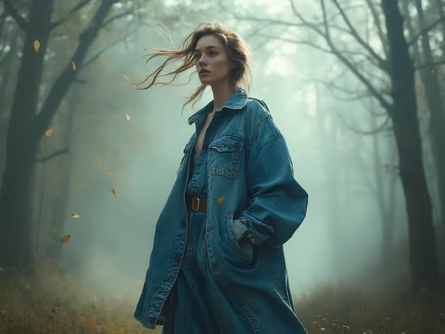 Surreal Fashion Photography for Denim