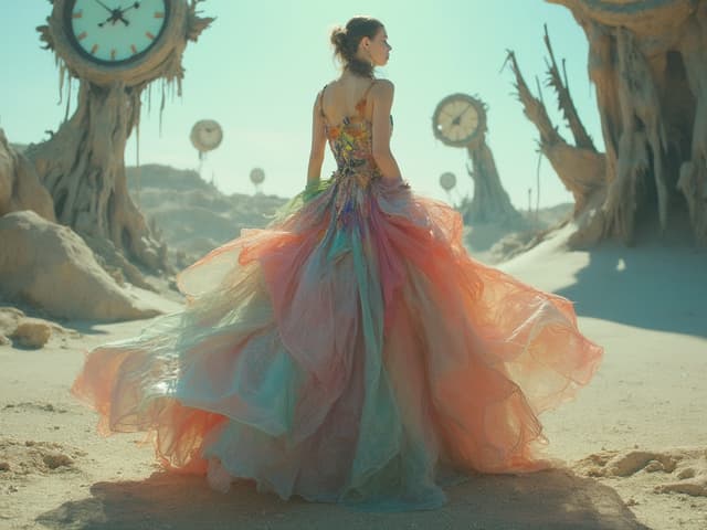 Surreal Fashion Photography for Dresses