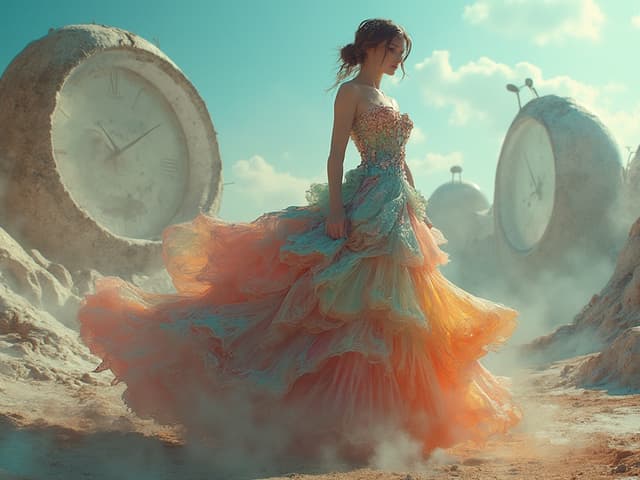 Surreal Fashion Photography for Dresses
