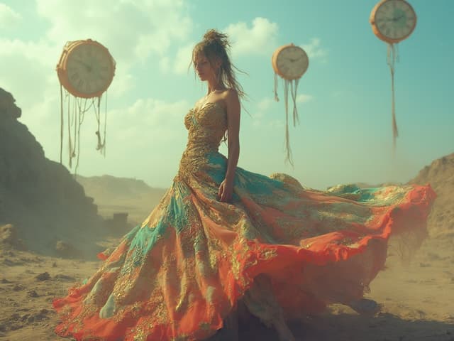 Surreal Fashion Photography for Dresses
