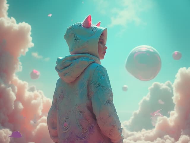 Surreal Fashion Photography for Hoodies