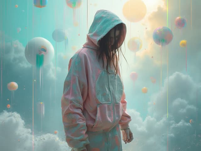 Surreal Fashion Photography for Hoodies