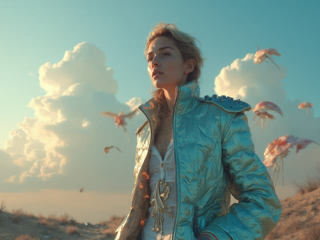 Surreal Fashion Photography for Jackets