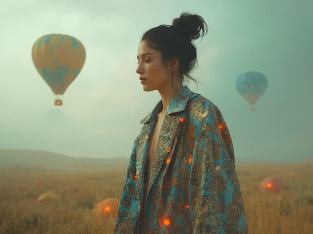 Surreal Fashion Photography for Jackets