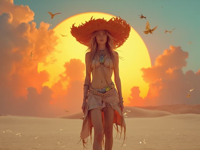 Surreal Fashion Photography for Shorts