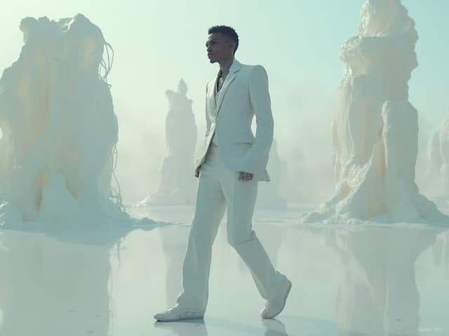 Surreal Fashion Photography for Suits