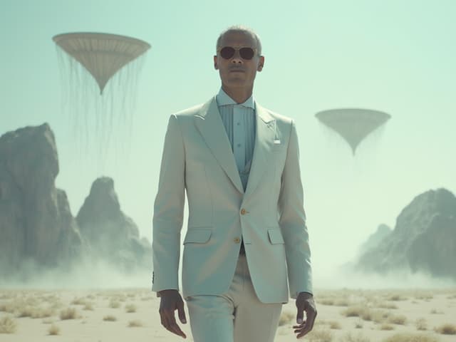 Surreal Fashion Photography for Suits