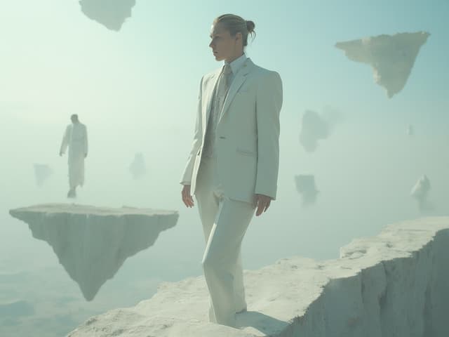 Surreal Fashion Photography for Suits