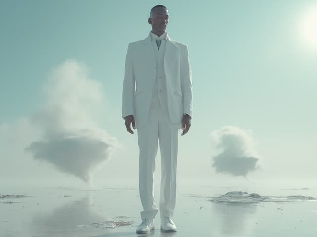 Surreal Fashion Photography for Suits