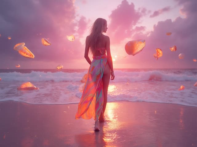 Surreal Fashion Photography for Swimwear